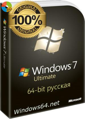 Чистый Windows 7 64 bit Ultimate русский оригинальный образ